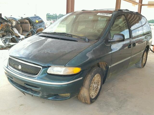 1C4GP64L0TB137434 - 1996 CHRYSLER TOWN & COU GREEN photo 2