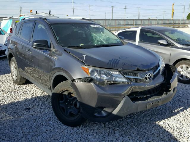 2T3ZFREV8FW172165 - 2015 TOYOTA RAV4 LE GRAY photo 1