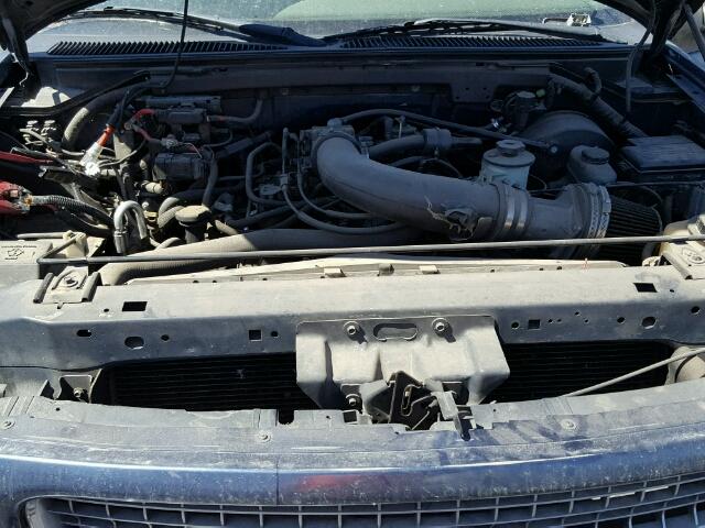 1FMPU18L2WLB58303 - 1998 FORD EXPEDITION BLUE photo 7