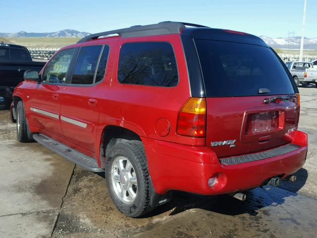 1GKET16P146223419 - 2004 GMC ENVOY XL RED photo 3