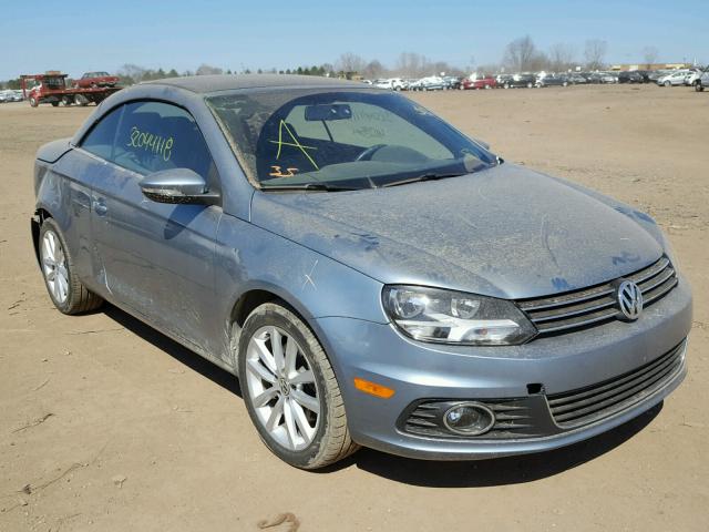 WVWBW8AH9DV001019 - 2013 VOLKSWAGEN EOS KOMFOR 蓝色 照片 1