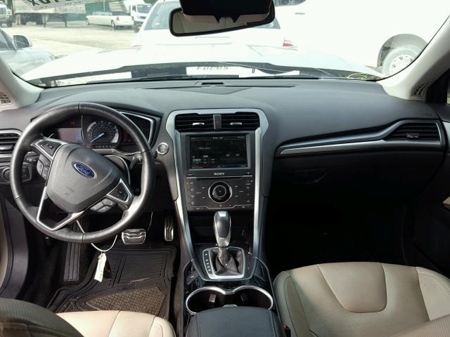 3FA6P0K90FR139741 - 2015 FORD FUSION TIT BEIGE photo 9