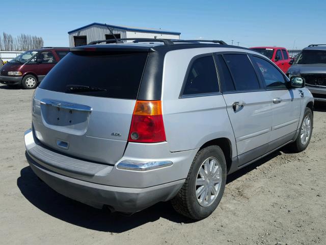 2A8GM68X97R239398 - 2007 CHRYSLER PACIFICA T SILVER photo 4