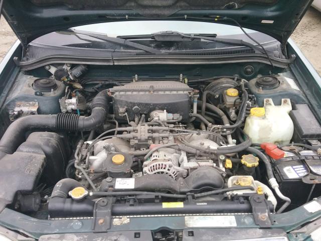 JF1SF65551H764787 - 2001 SUBARU FORESTER S Yaşıl foto 7