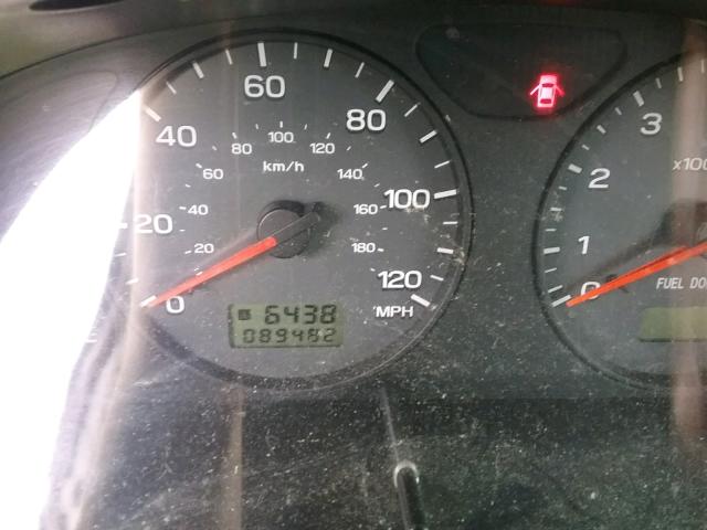 JF1SF65551H764787 - 2001 SUBARU FORESTER S Yaşıl foto 8