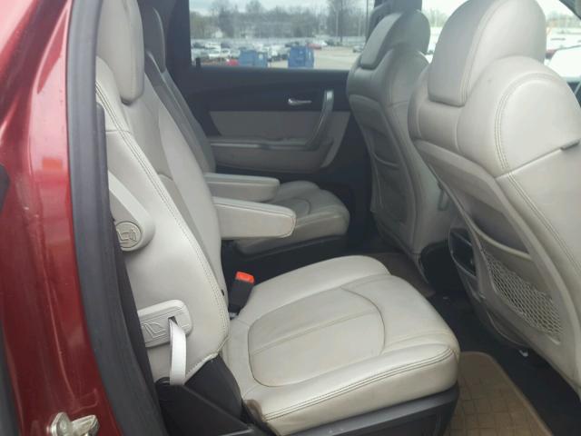 1GKER23777J121536 - 2007 GMC ACADIA SLT მუქწითელი ფოტო 6