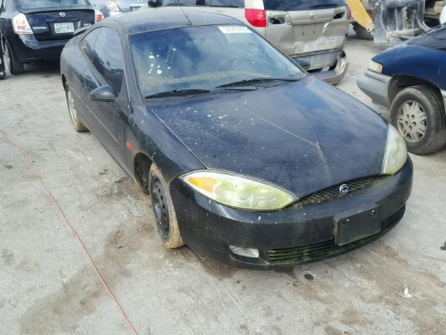 1ZWFT61L525614943 - 2002 MERCURY COUGAR V6 BLACK photo 1