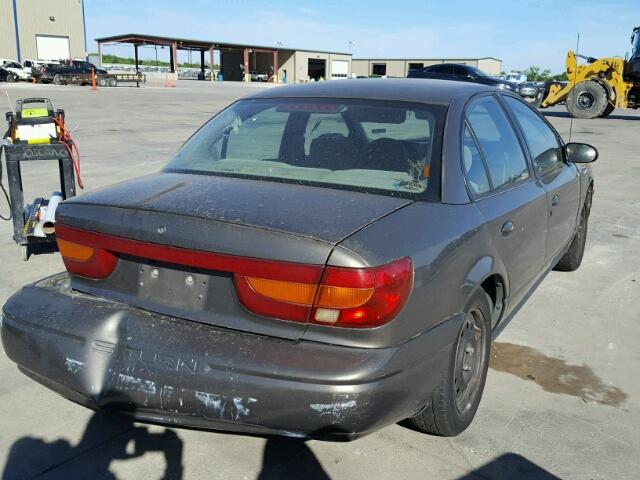 1G8ZJ52791Z264353 - 2001 SATURN SL2 GRAY photo 4