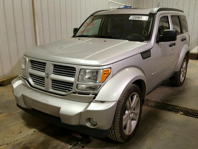 1D4PT4GK1BW590023 - 2011 DODGE NITRO HEAT SILVER photo 2