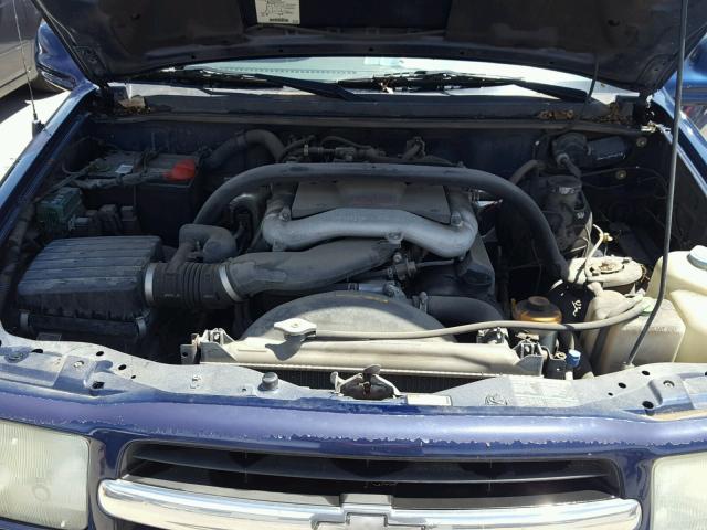 2CNBE634636912439 - 2003 CHEVROLET TRACKER LT BLUE photo 7