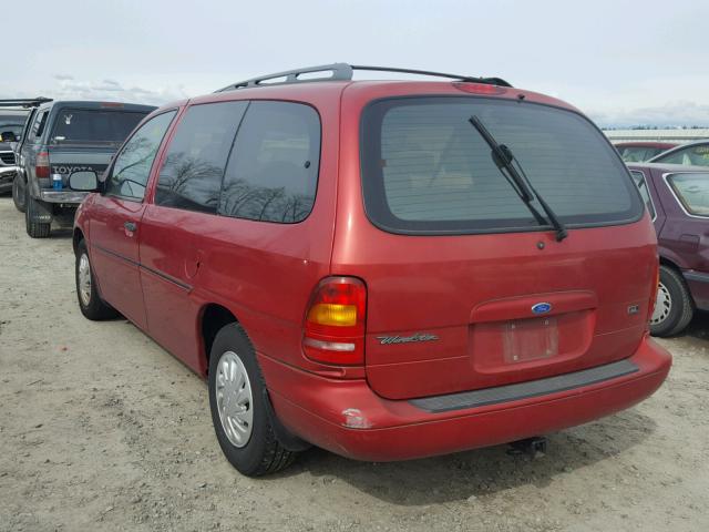 2FMDA514XWBA80715 - 1998 FORD WINDSTAR W RED photo 3