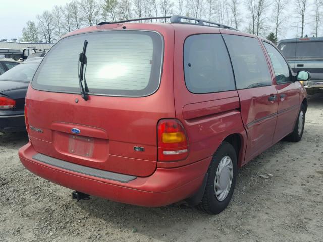 2FMDA514XWBA80715 - 1998 FORD WINDSTAR W RED photo 4