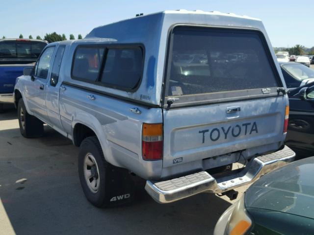 JT4VN13D7L5019972 - 1990 TOYOTA PICKUP 1/2 SILVER photo 3