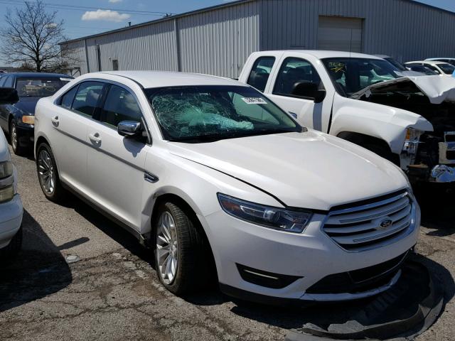 1FAHP2F86FG184289 - 2015 FORD TAURUS LIM WHITE photo 1