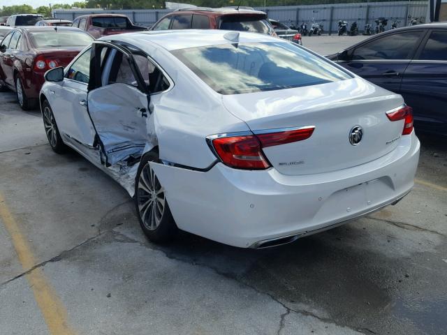 1G4ZP5SS4HU176791 - 2017 BUICK LACROSSE E WHITE photo 3