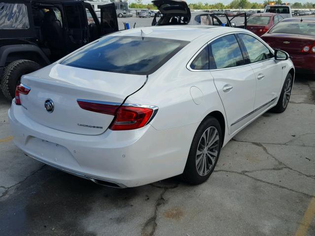 1G4ZP5SS4HU176791 - 2017 BUICK LACROSSE E WHITE photo 4