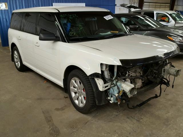 2FMDK51C69BA25140 - 2009 FORD FLEX SE WHITE photo 1