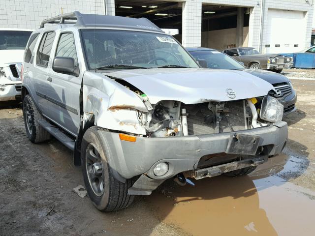 5N1ED28YX4C632424 - 2004 NISSAN XTERRA XE SILVER photo 1