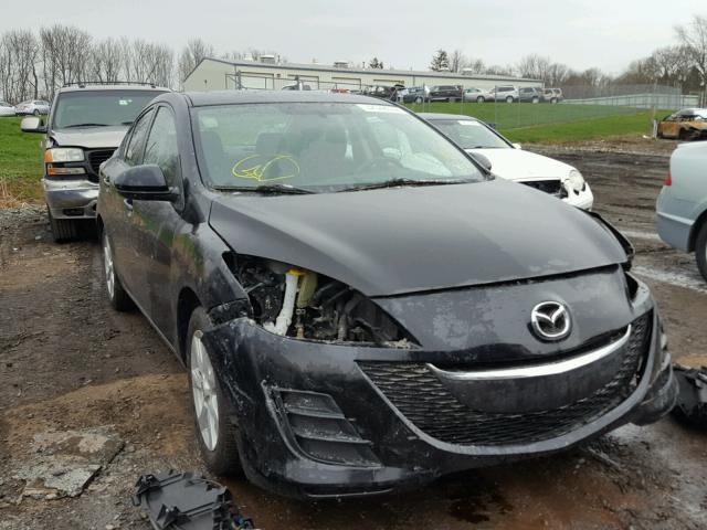 JM1BL1SG5A1184377 - 2010 MAZDA 3 I BLACK photo 9