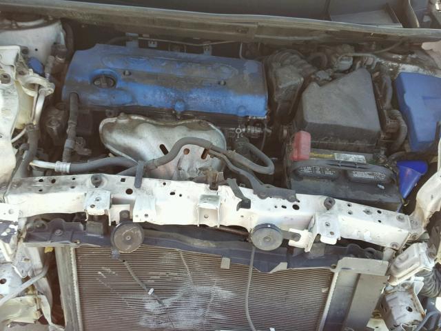 JTLKE50E581031290 - 2008 TOYOTA SCION XB WHITE photo 7