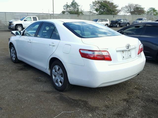 4T1BE46K07U556043 - 2007 TOYOTA CAMRY NEW WHITE photo 3