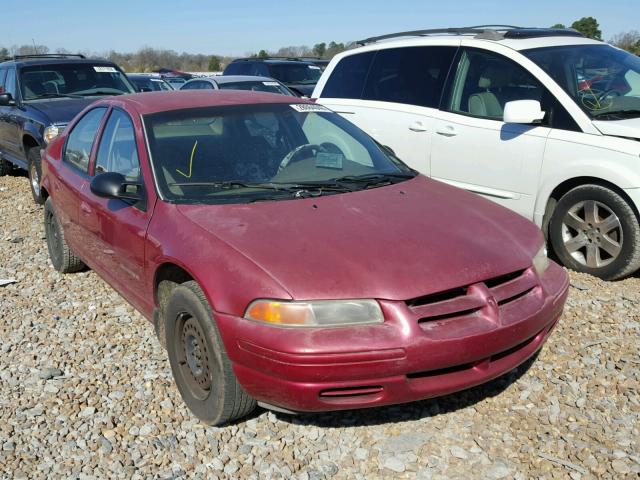 1B3EJ46X5WN126382 - 1998 DODGE STRATUS RED photo 1