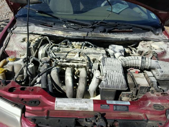 1B3EJ46X5WN126382 - 1998 DODGE STRATUS RED photo 7