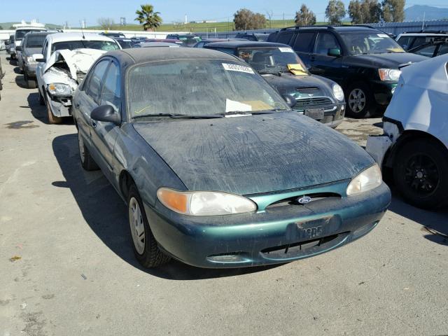 3FAFP13P1YR185830 - 2000 FORD ESCORT GREEN photo 1