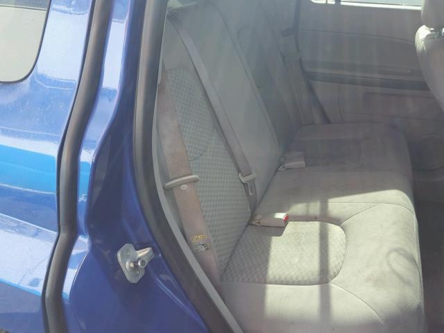 3GNDA13D76S639701 - 2006 CHEVROLET HHR LS BLUE photo 6