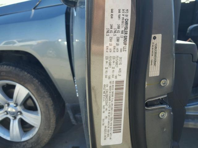 1C4NJCBB4ED535447 - 2014 JEEP COMPASS SP GRAY photo 10