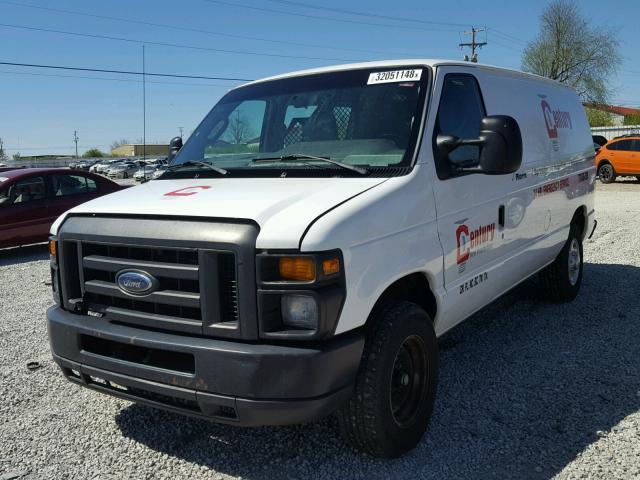 1FTNE2EL9DDB33540 - 2013 FORD ECONOLINE WHITE photo 2