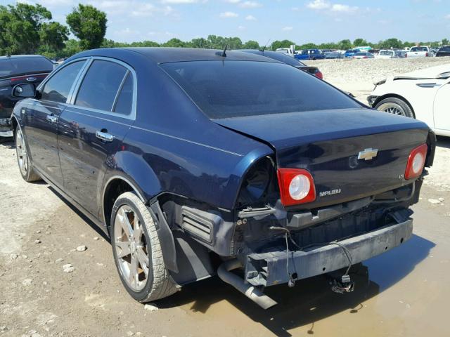 1G1ZG57B98F182760 - 2008 CHEVROLET MALIBU LS 蓝色 照片 3