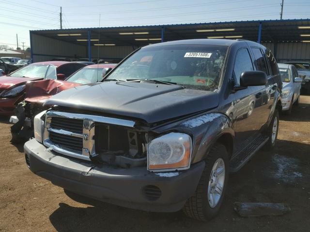 1D4HB38N14F186927 - 2004 DODGE DURANGO ST GRAY photo 2