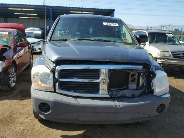 1D4HB38N14F186927 - 2004 DODGE DURANGO ST GRAY photo 9