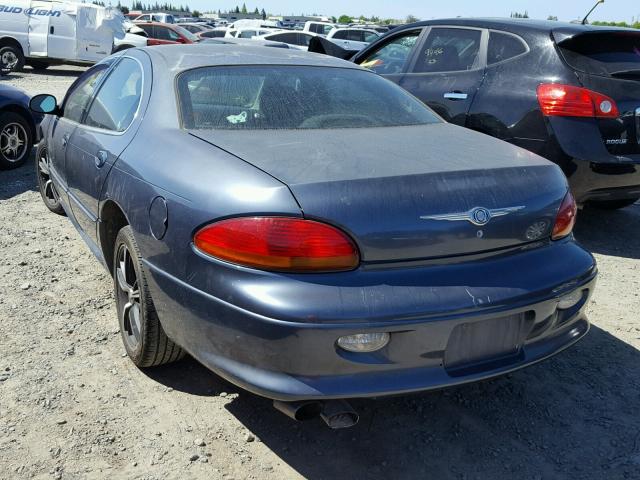 2C3HC56G51H664128 - 2001 CHRYSLER LHS BLUE photo 3