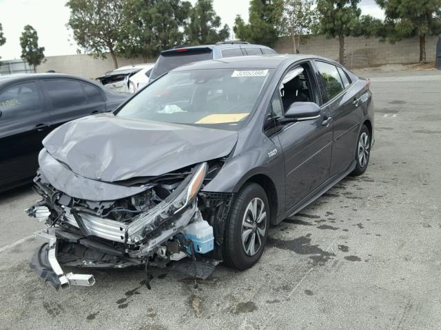 JTDKARFP8H3020778 - 2017 TOYOTA PRIUS PRIM გრაფიტი ფოტო 2