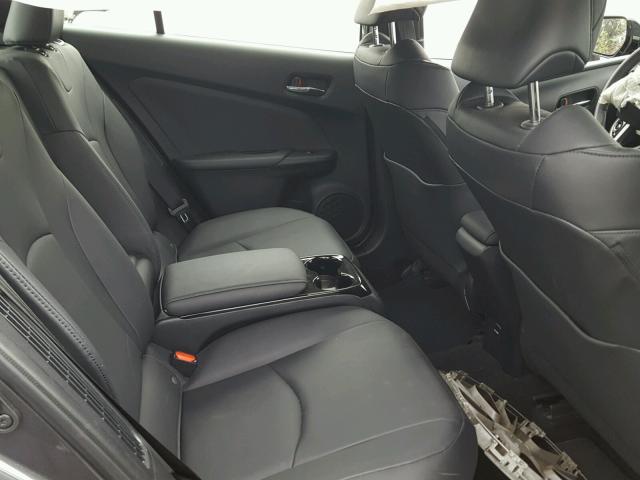 JTDKARFP8H3020778 - 2017 TOYOTA PRIUS PRIM გრაფიტი ფოტო 6