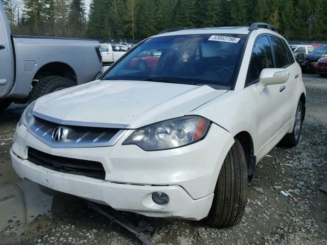 5J8TB18298A003280 - 2008 ACURA RDX WHITE photo 2