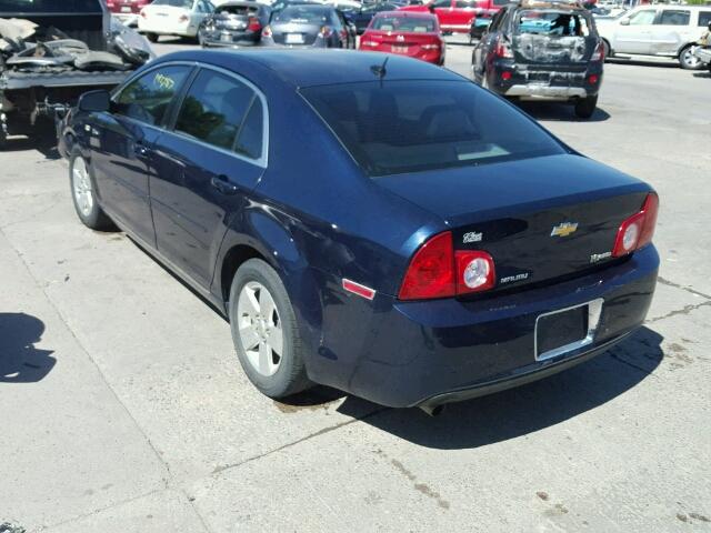 1G1ZF57528F217877 - 2008 CHEVROLET MALIBU HYB BLUE photo 3