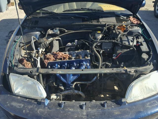 1G1JS124827290253 - 2002 CHEVROLET CAVALIER L BLUE photo 7