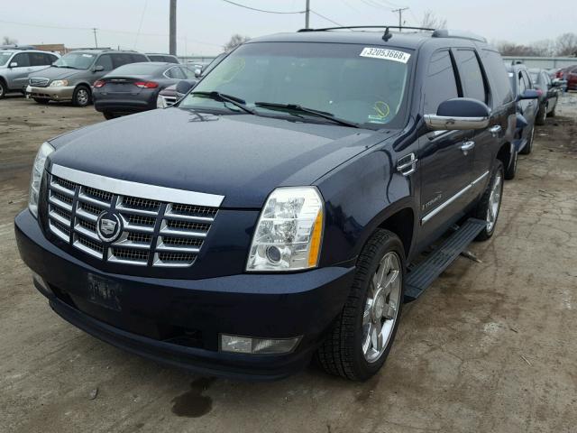 1GYFK63878R243069 - 2008 CADILLAC ESCALADE L BLUE photo 2