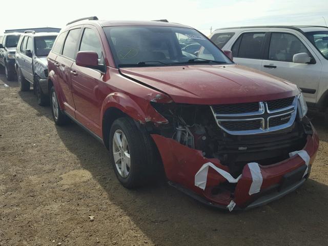 3C4PDCBG8CT218550 - 2012 DODGE JOURNEY SX RED photo 1