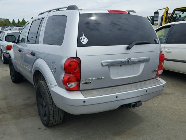 1D8HD58267F540956 - 2007 DODGE DURANGO LI SILVER photo 3