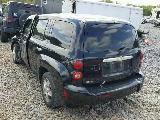3GNDA13D66S566885 - 2006 CHEVROLET HHR LS BLACK photo 3
