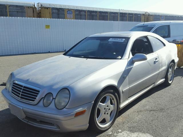 WDBLJ70G7XF082749 - 1999 MERCEDES-BENZ CLK 430 SILVER photo 2