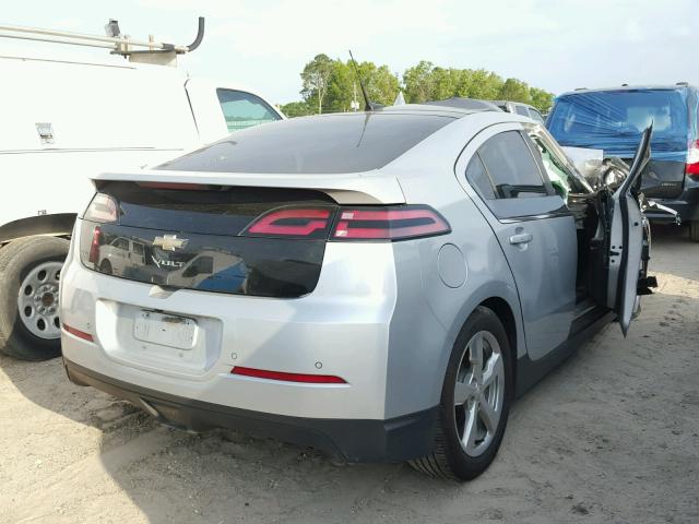 1G1RB6E45CU122696 - 2012 CHEVROLET VOLT SILVER photo 4