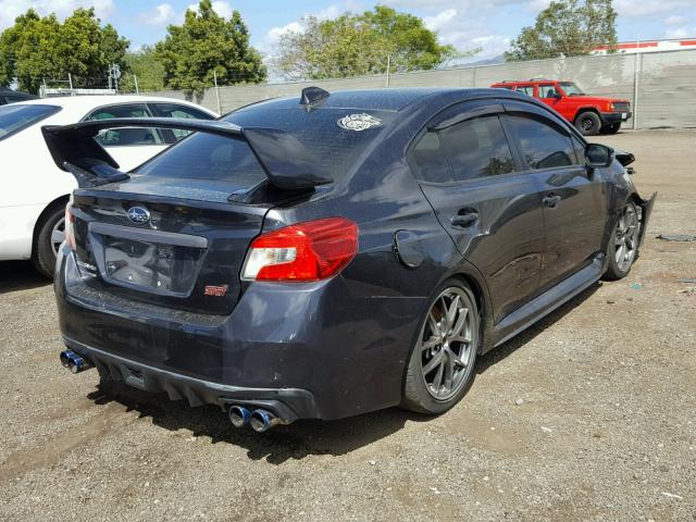 JF1VA2S60F9805412 - 2015 SUBARU WRX STI BLACK photo 4