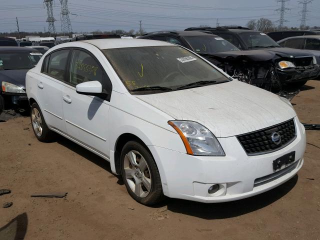 3N1AB61E88L616378 - 2008 NISSAN SENTRA 2.0 WHITE photo 1