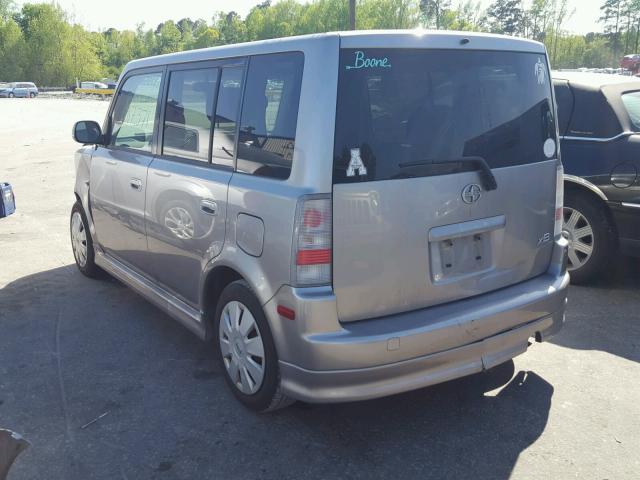 JTLKT324564112395 - 2006 TOYOTA SCION XB 银色 照片 3
