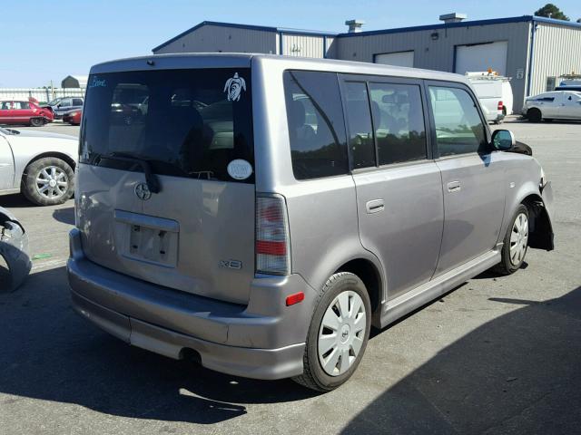 JTLKT324564112395 - 2006 TOYOTA SCION XB 银色 照片 4